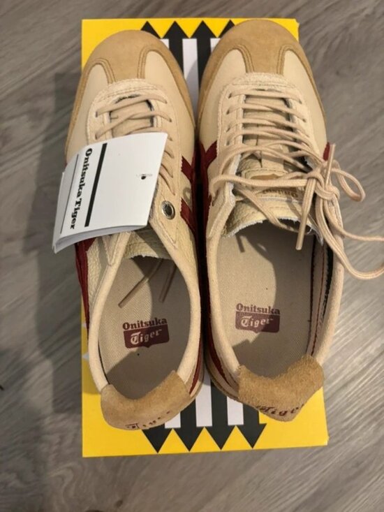 Onitsuka Tiger Mexico 66 SD Cream Burgundy Sneakers Men’s Shoes main image 6